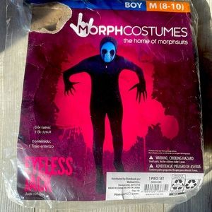 Halloween Boy Morphsuit Eyeless Jack body suit